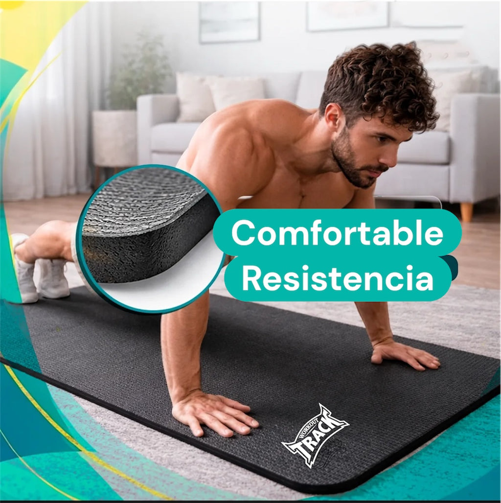 Workout Track Colchoneta Yoga Premium Antideslizante Maximo Confort