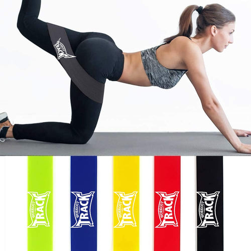 Workout Track Bandas Elásticas X5 – Kit Profesional de Resistencias para Fitness, Glúteos y Entrenamiento Funcional