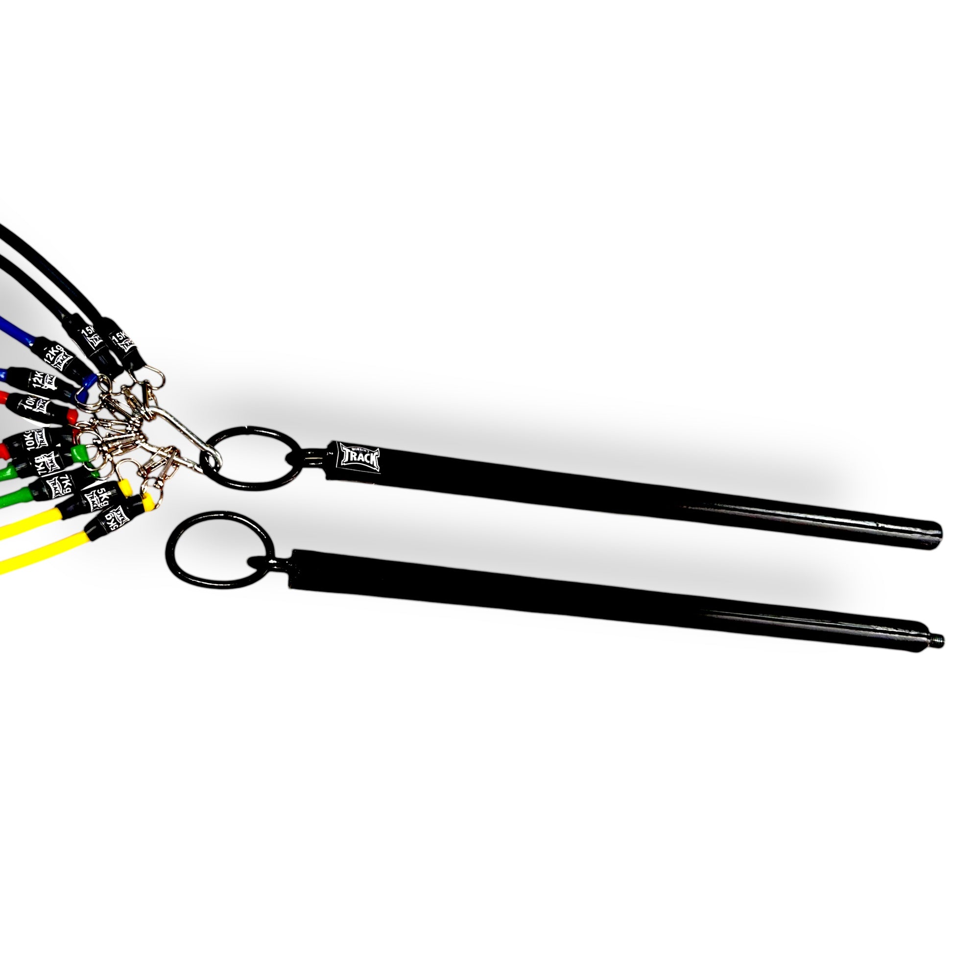 Kit Full Elite 2 Barras Bandas elasticas Profesionales Workout Track