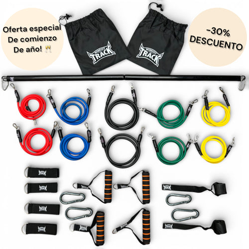 Kit Elite 2x1 Bandas Elásticas Profesionales - Workout Track-